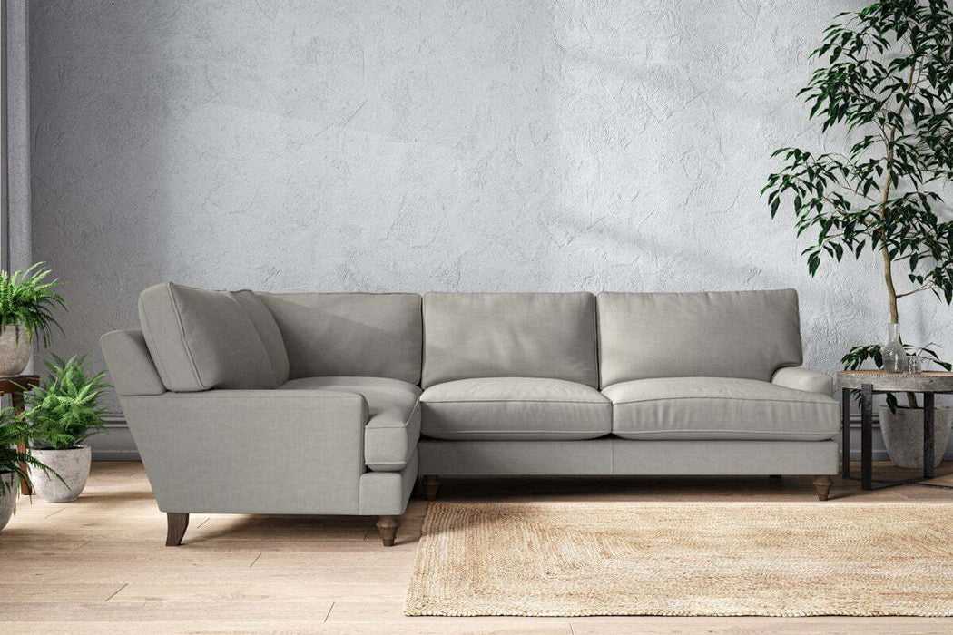 Marri Grand Left Hand Corner Sofa - Brera Linen Smoke