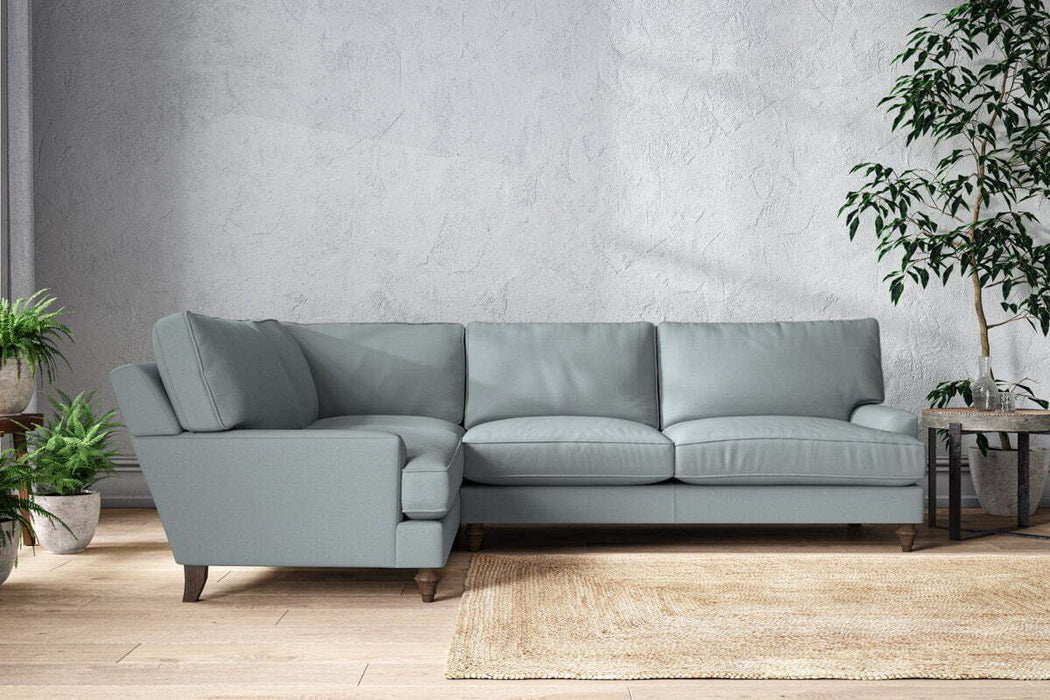 Marri Grand Left Hand Corner Sofa - Recycled Cotton Horizon