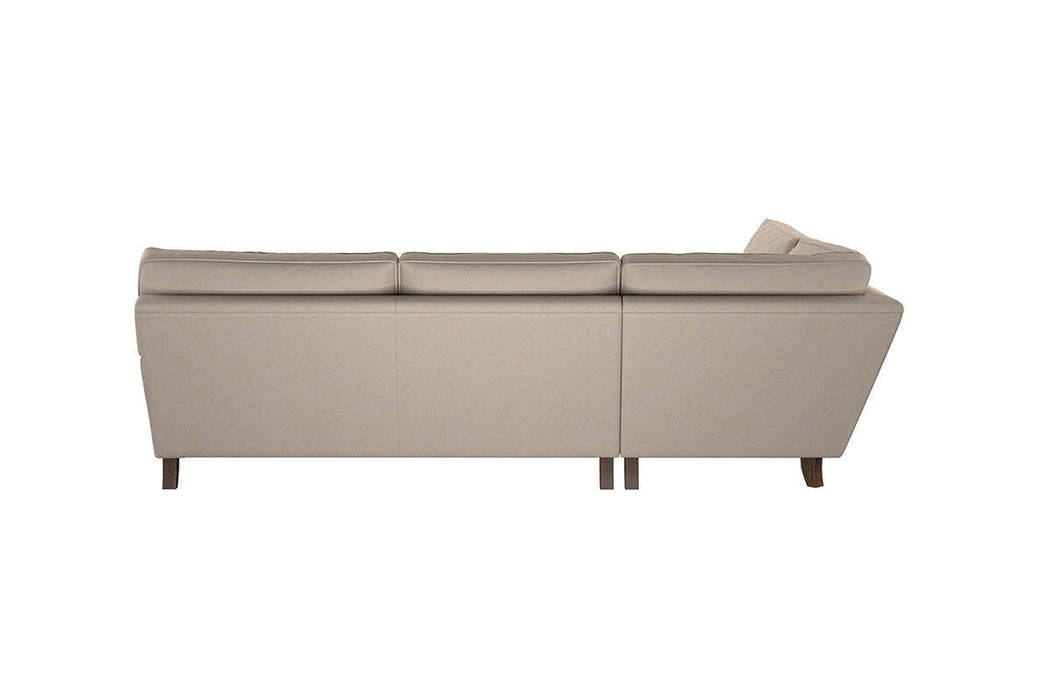 Marri Grand Left Hand Corner Sofa - Recycled Cotton Lavender