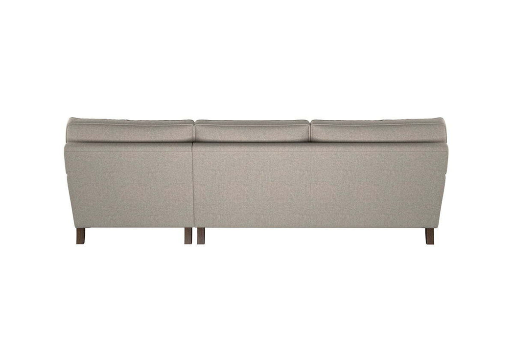 Marri Grand Right Hand Chaise Sofa - Brera Linen Espresso