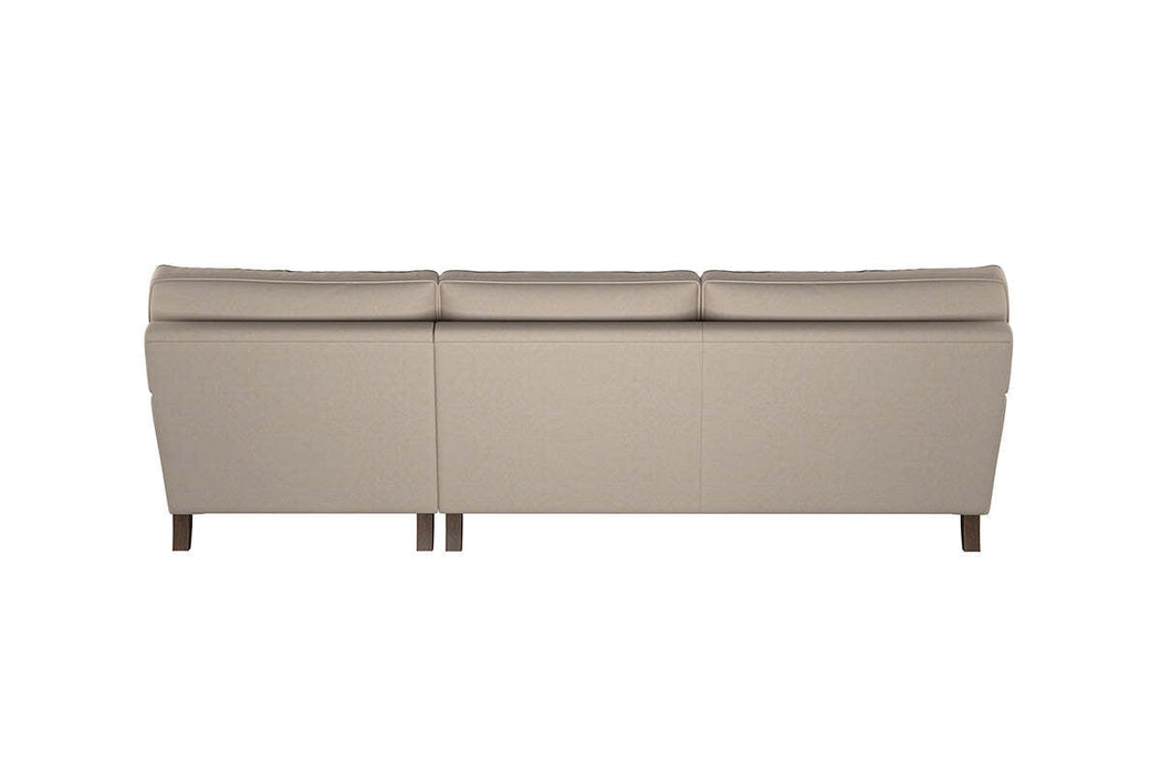 Marri Grand Right Hand Chaise Sofa - Recycled Cotton Seaspray