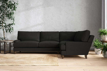 Marri Grand Right Hand Corner Sofa - Brera Linen Charcoal