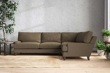 Marri Grand Right Hand Corner Sofa - Brera Linen Chestnut