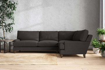 Marri Grand Right Hand Corner Sofa - Brera Linen Espresso