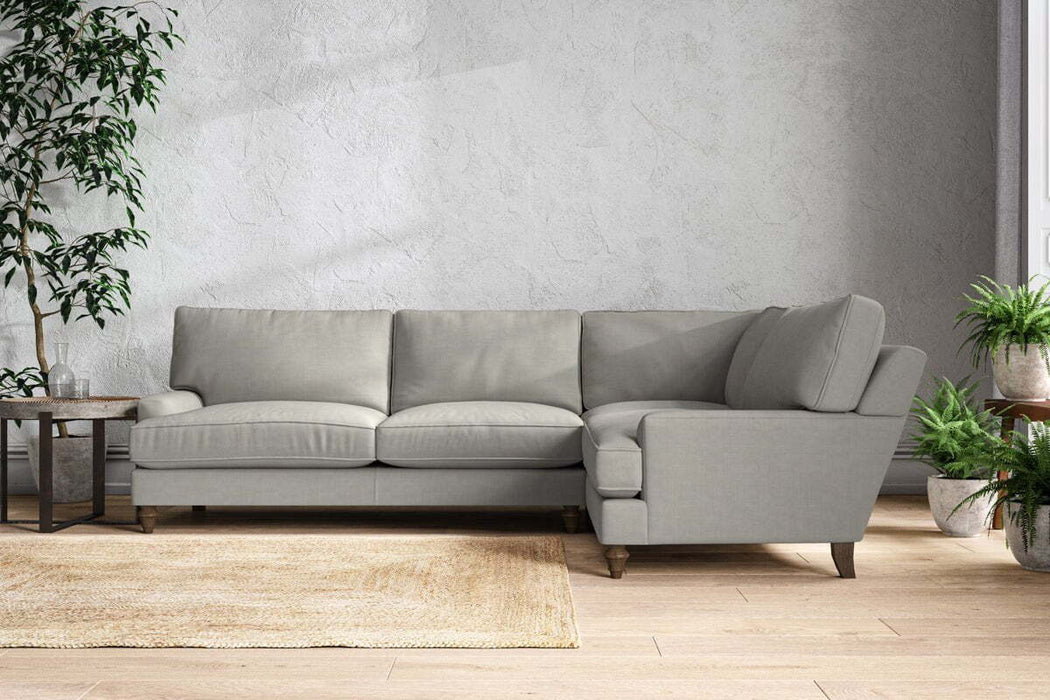 Marri Grand Right Hand Corner Sofa - Brera Linen Smoke