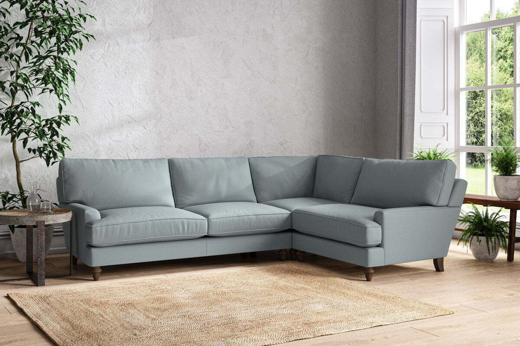Marri Grand Right Hand Corner Sofa - Recycled Cotton Horizon