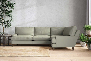 Marri Grand Right Hand Corner Sofa - Recycled Cotton Seaspray