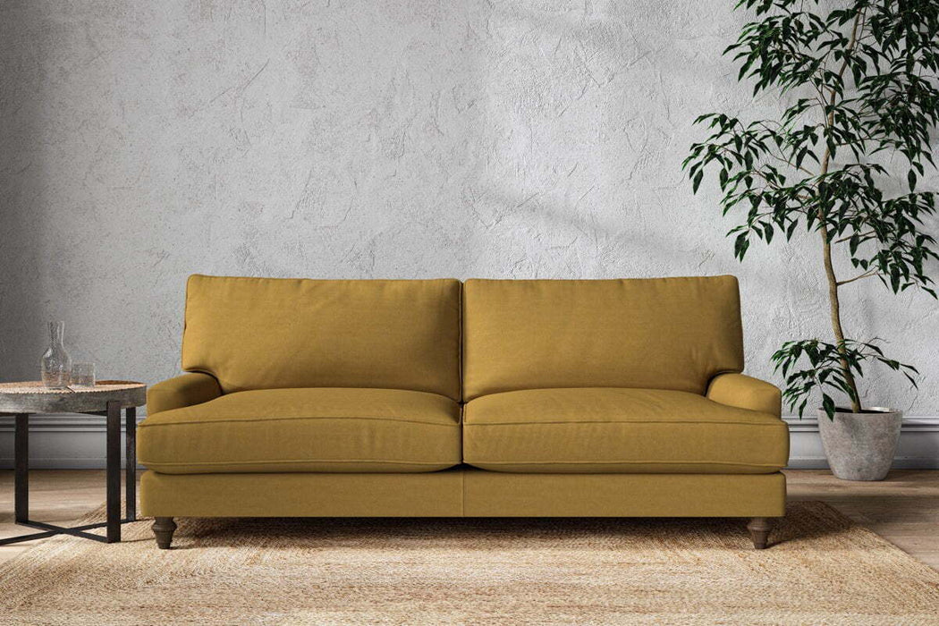 Marri Grand Sofa - Recycled Cotton Ochre