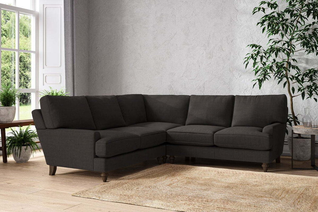 Marri Large Corner Sofa - Brera Linen Espresso