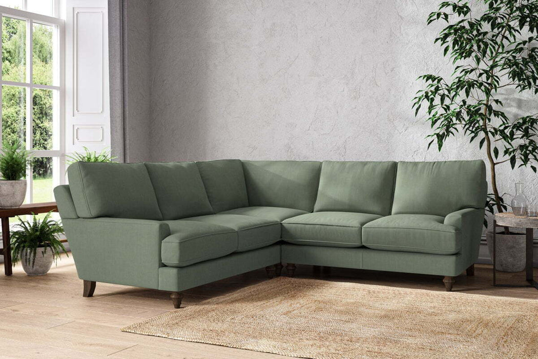 Marri Large Corner Sofa - Brera Linen Jade