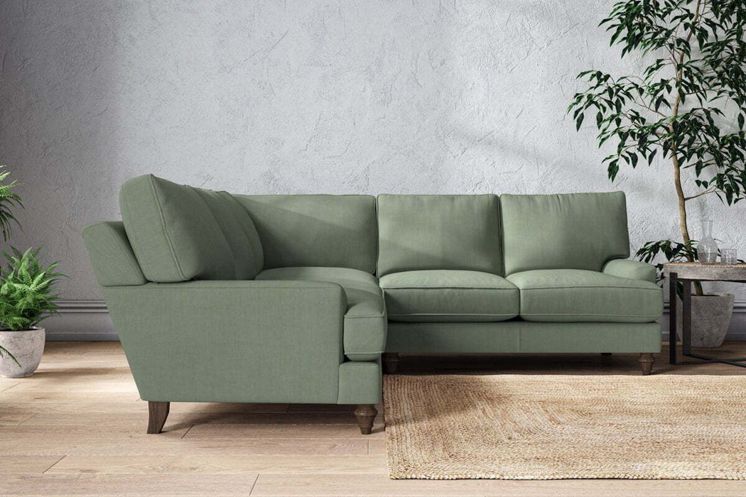 Marri Large Corner Sofa - Brera Linen Jade