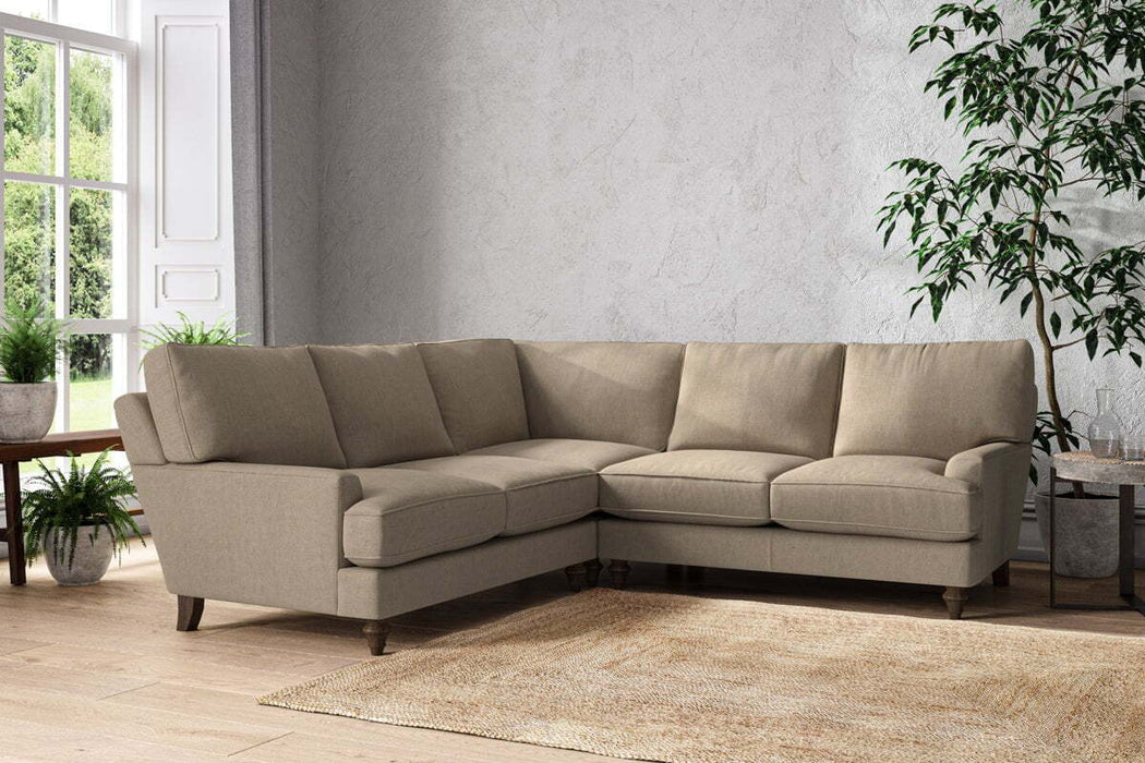 Marri Large Corner Sofa - Brera Linen Pebble