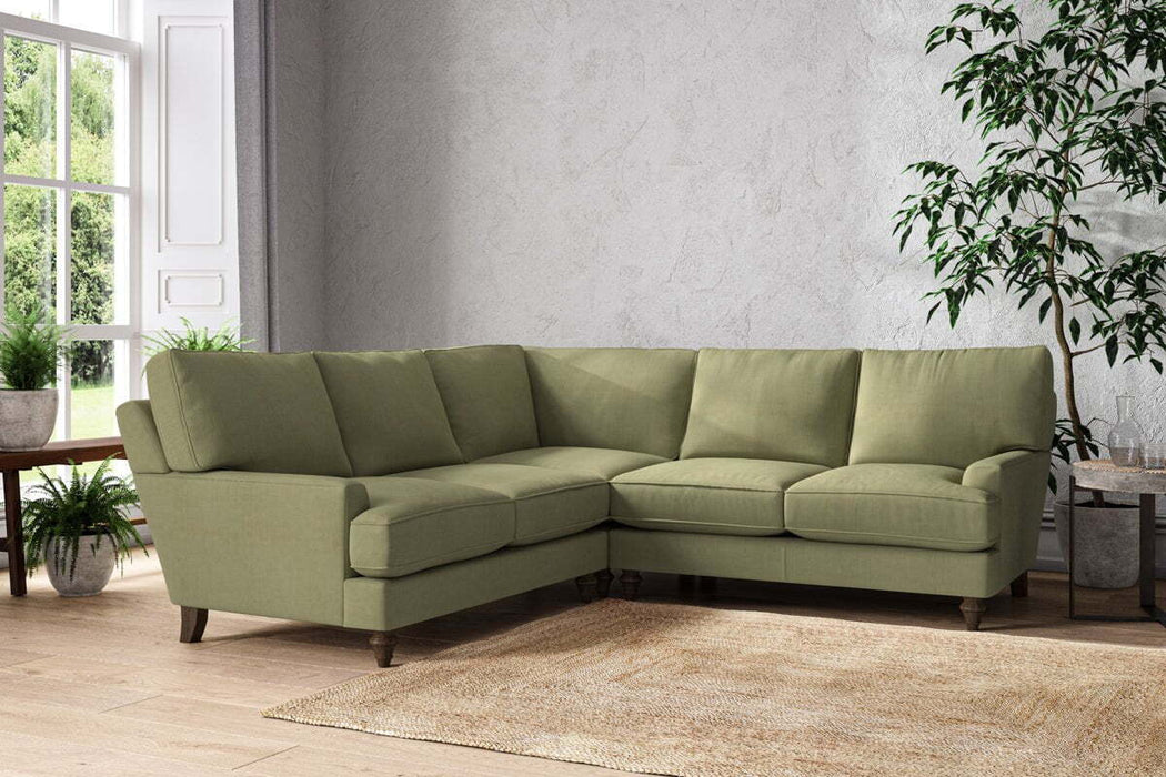 Marri Large Corner Sofa - Brera Linen Sage