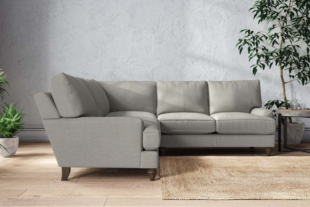Marri Large Corner Sofa - Brera Linen Smoke