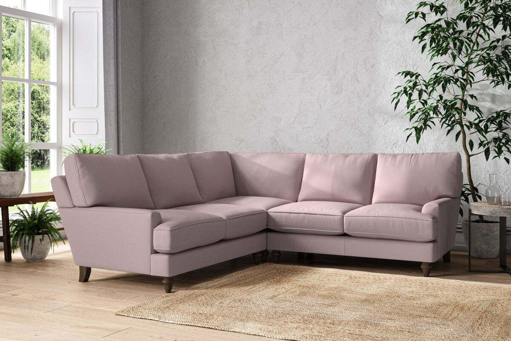Marri Large Corner Sofa - Recycled Cotton Lavender