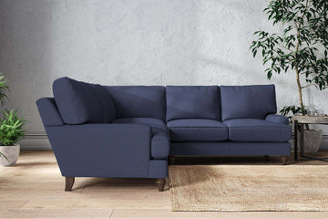 Marri Large Corner Sofa - Recycled Cotton Navy