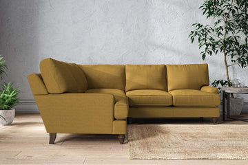 Marri Large Corner Sofa - Recycled Cotton Ochre