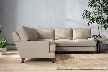 Marri Large Corner Sofa - Recycled Cotton Stone