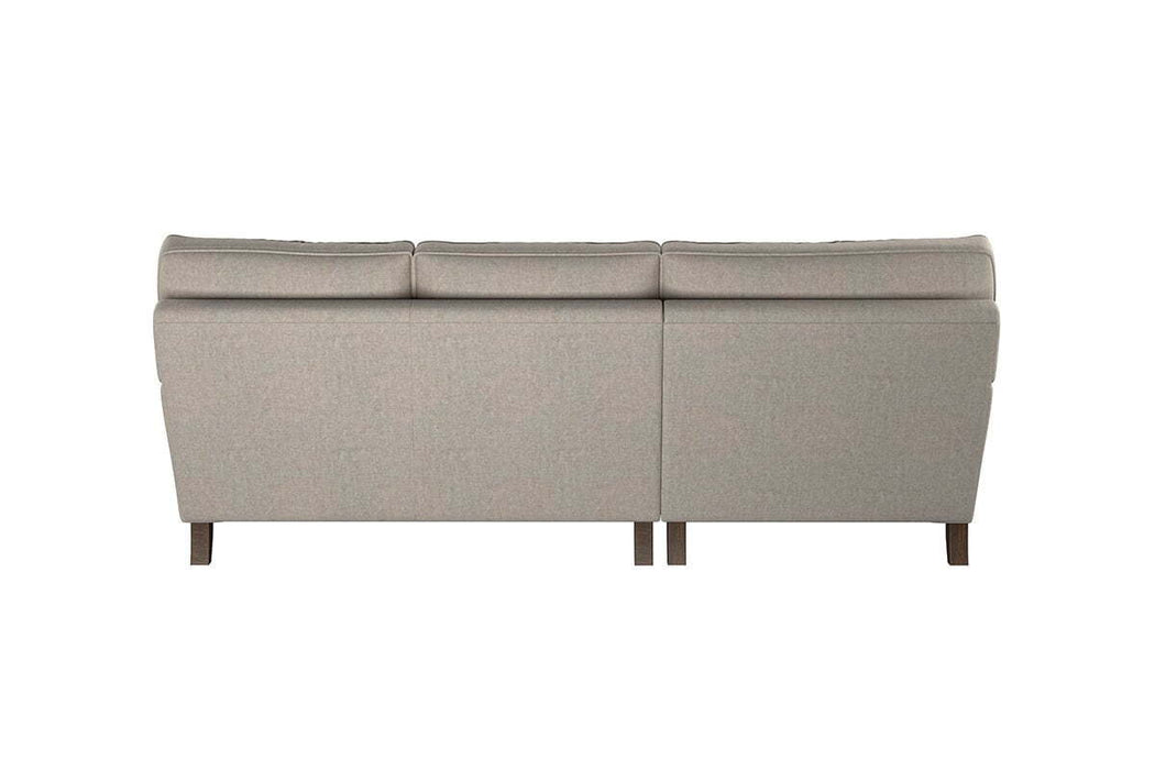Marri Large Left Hand Chaise Sofa - Brera Linen Smoke