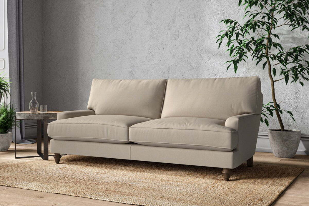Marri Large Sofa - Recycled Cotton Stone