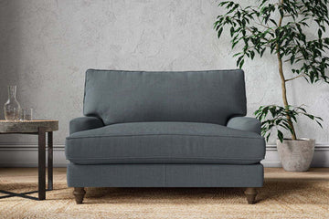 Marri Love Seat - Brera Linen Dusk