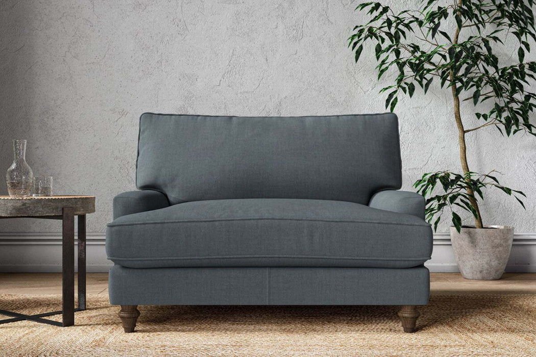 Marri Love Seat - Brera Linen Dusk