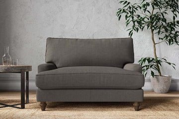 Marri Love Seat - Brera Linen Granite