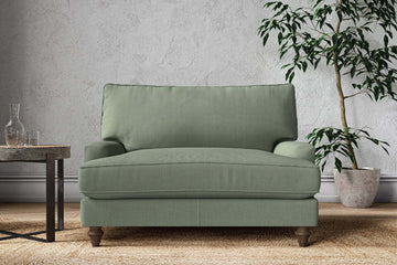 Marri Love Seat - Brera Linen Jade