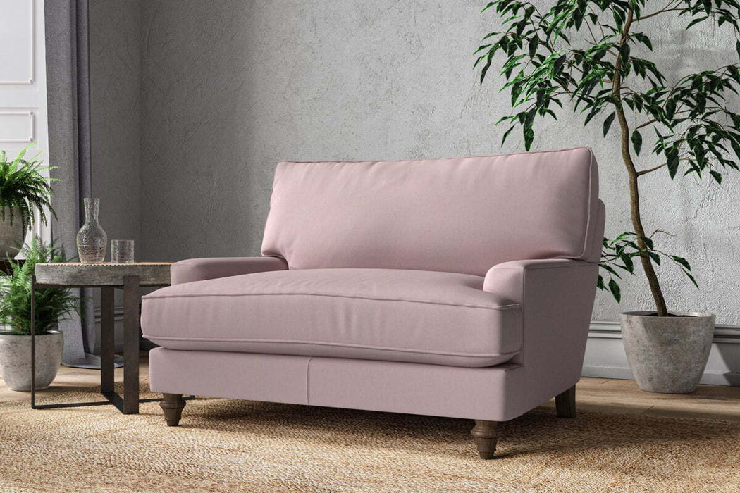 Marri Love Seat - Recycled Cotton Lavender