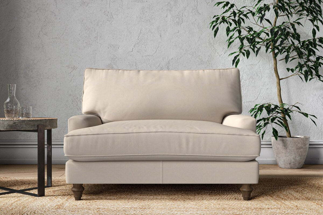 Marri Love Seat - Recycled Cotton Natural