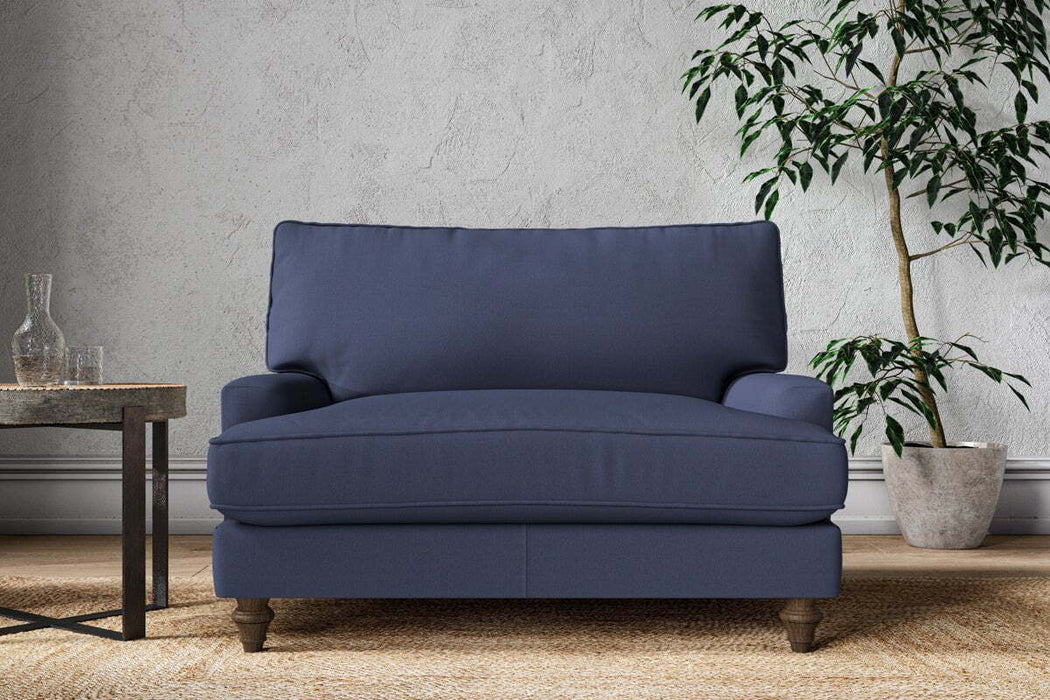 Marri Love Seat - Recycled Cotton Navy