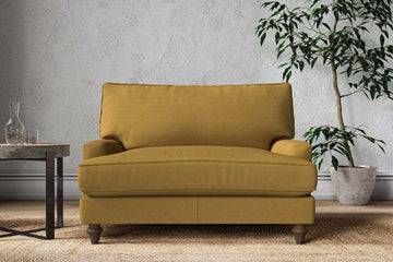 Marri Love Seat - Recycled Cotton Ochre