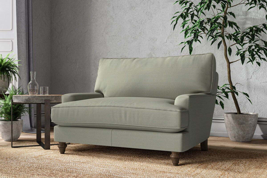 Marri Love Seat - Recycled Cotton Seaspray