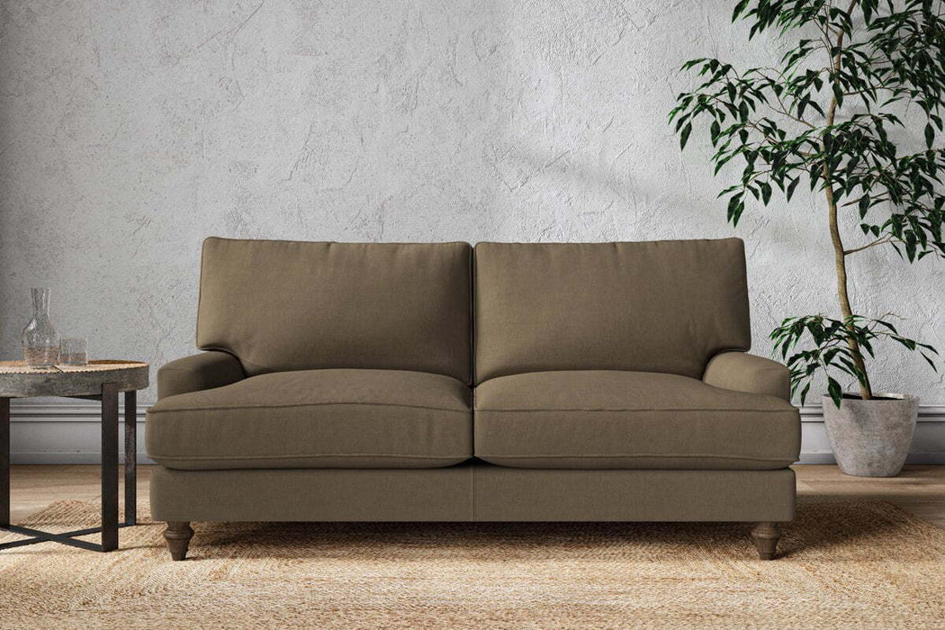 Marri Medium Sofa - Brera Linen Chestnut