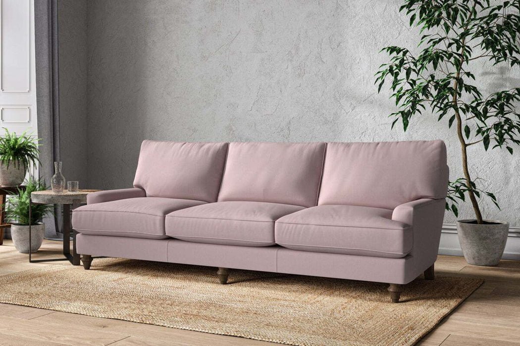 Marri Super Grand Sofa - Recycled Cotton Lavender