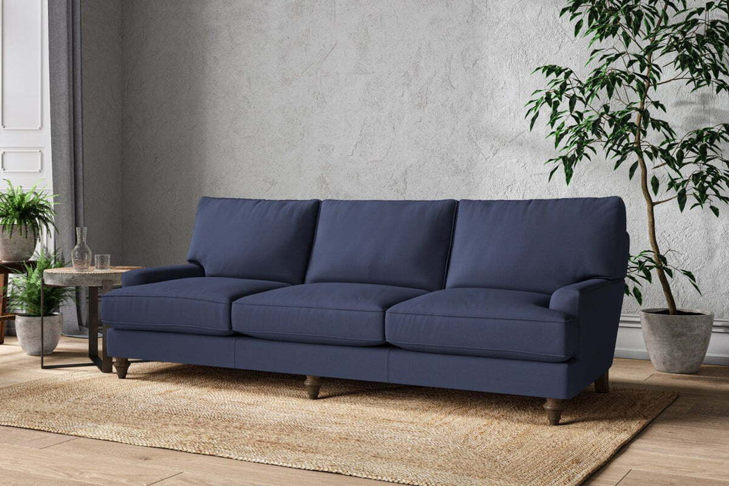 Marri Super Grand Sofa - Recycled Cotton Navy