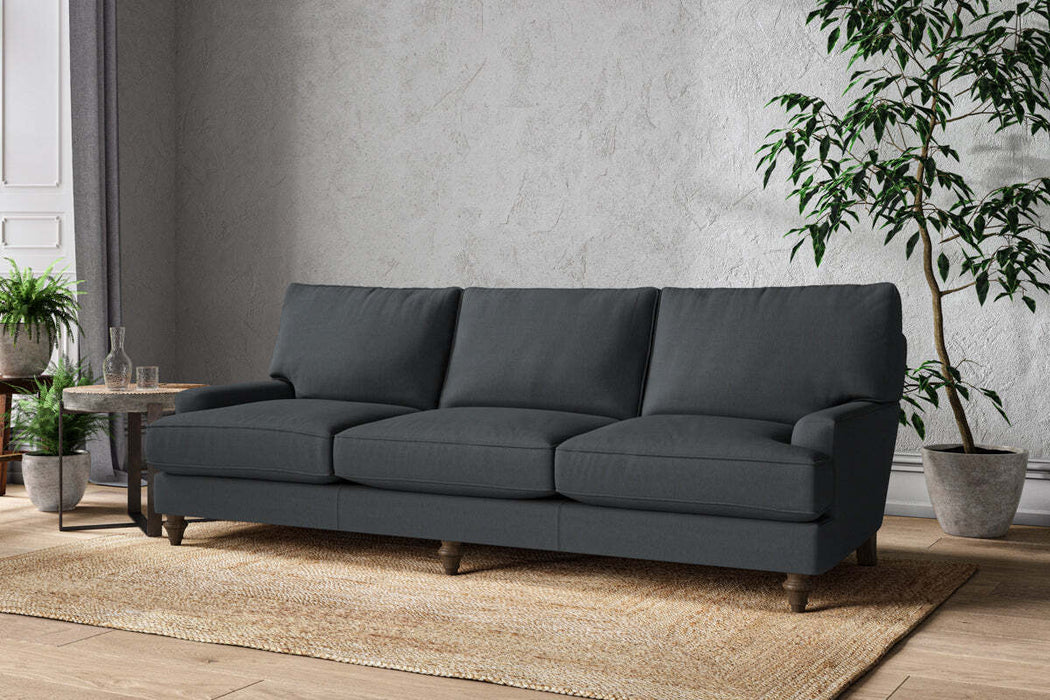 Marri Super Grand Sofa - Recycled Cotton Thunder