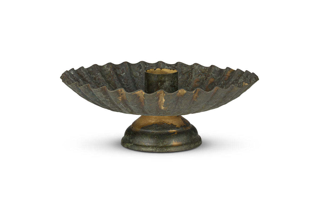 Matu Candle Holder Antique Patina