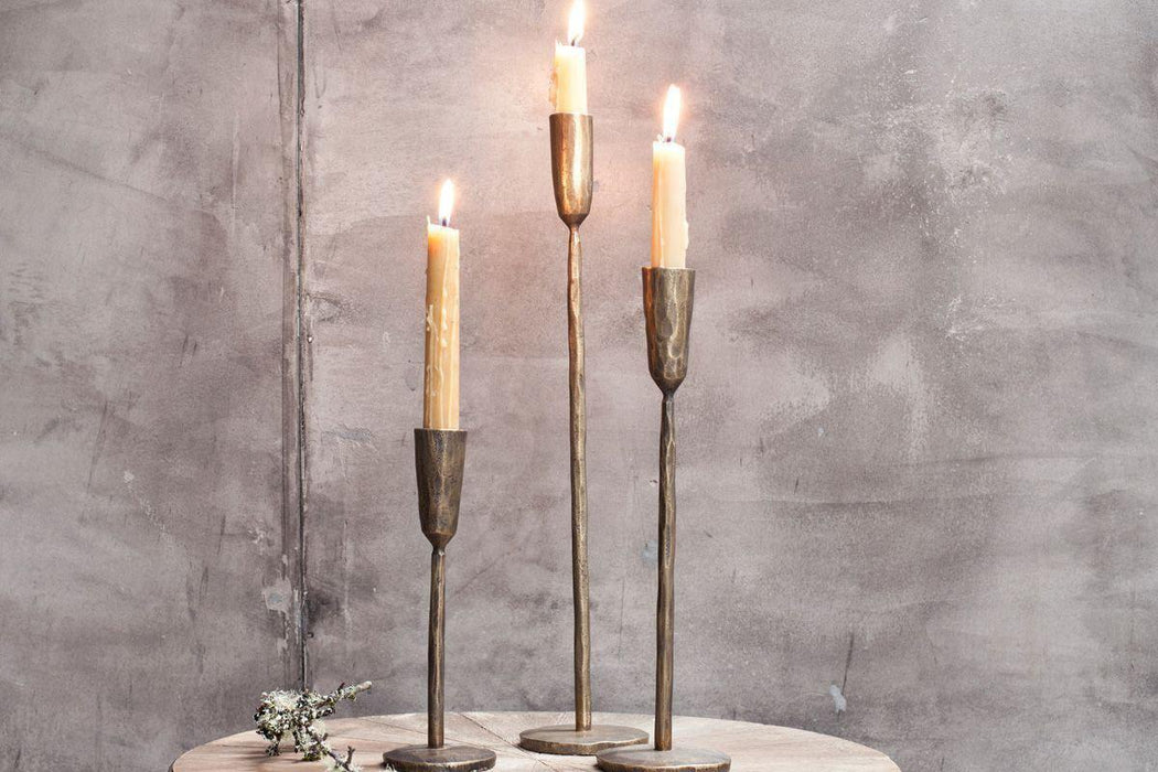 Mbata Brass Candlestick Antique Brass
