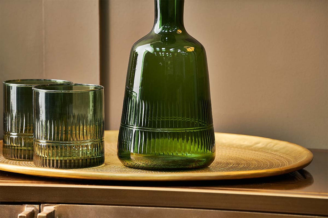 Mila Decanter Dark Emerald