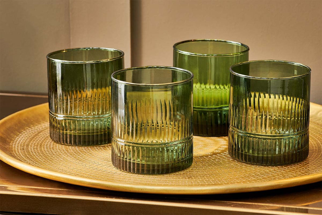 Mila Tumbler Dark Emerald Set Of 4