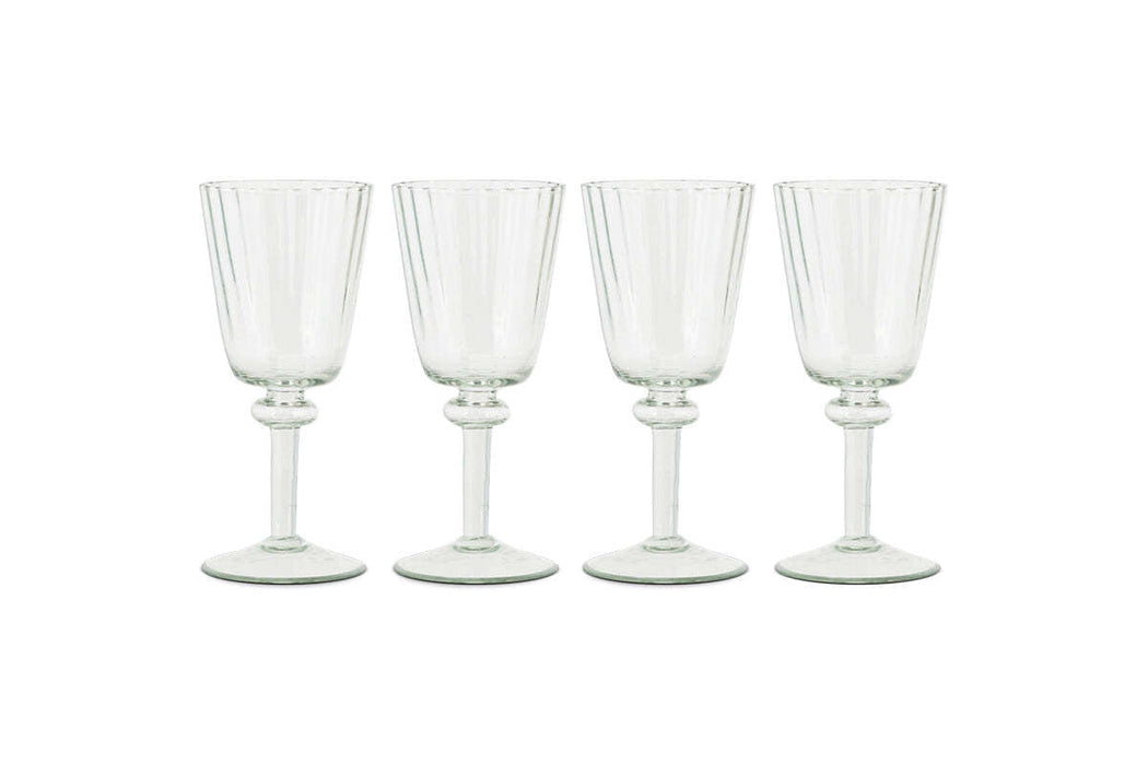 Minati Wine Glass - Clear - Set of 4