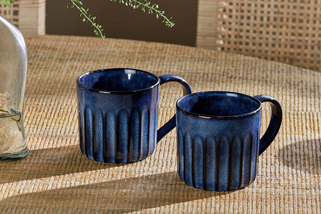 Moda Mug Deep Blue Set Of 2