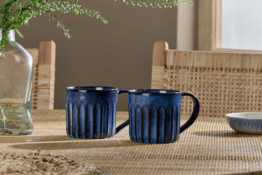 Moda Mug Deep Blue Set Of 2