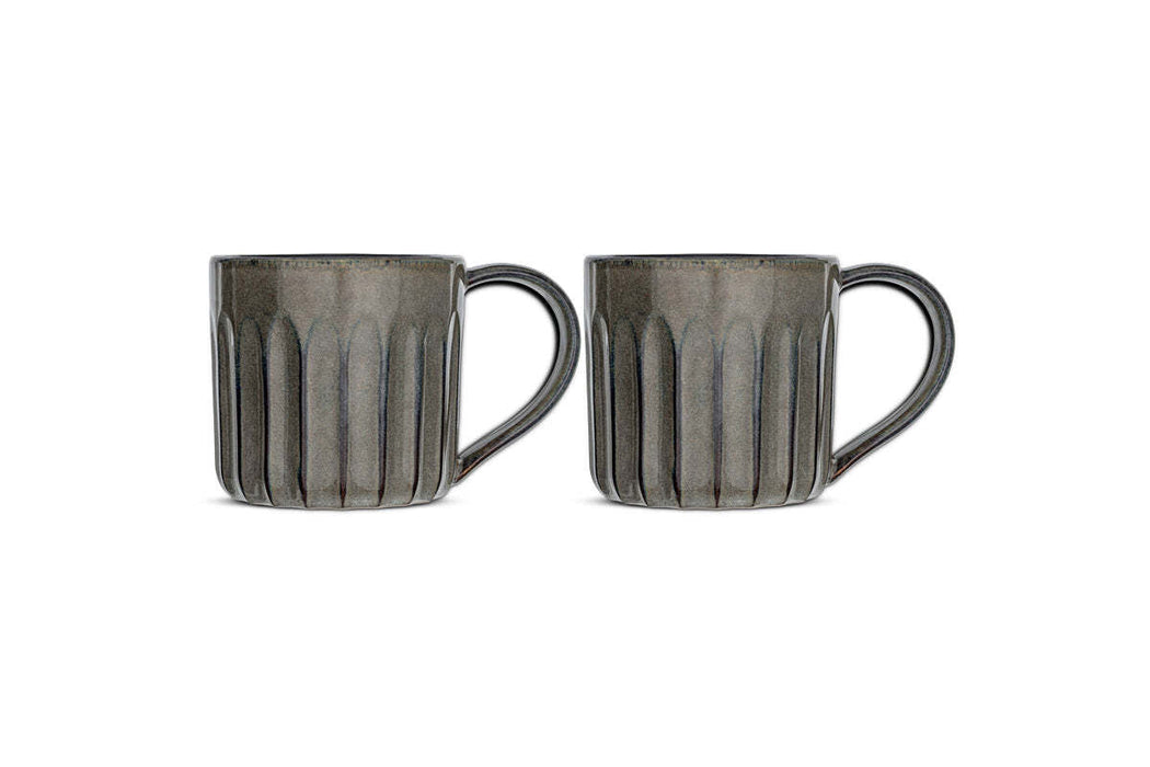 Moda Mug Pewter Set Of 2