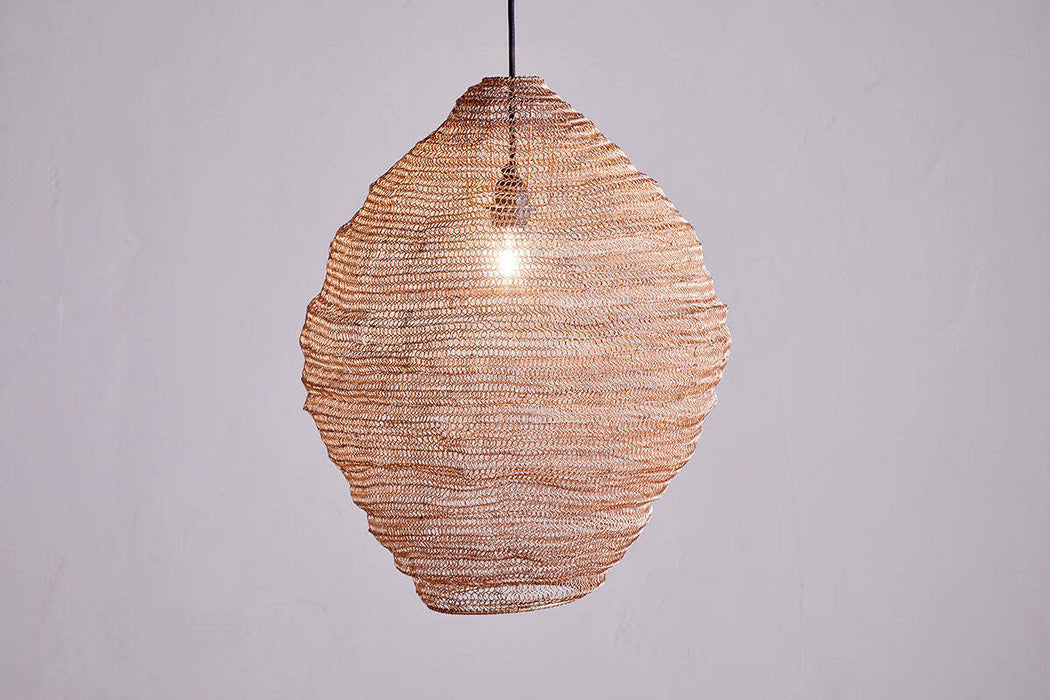 Mukuni Wire Lampshade Brass Large