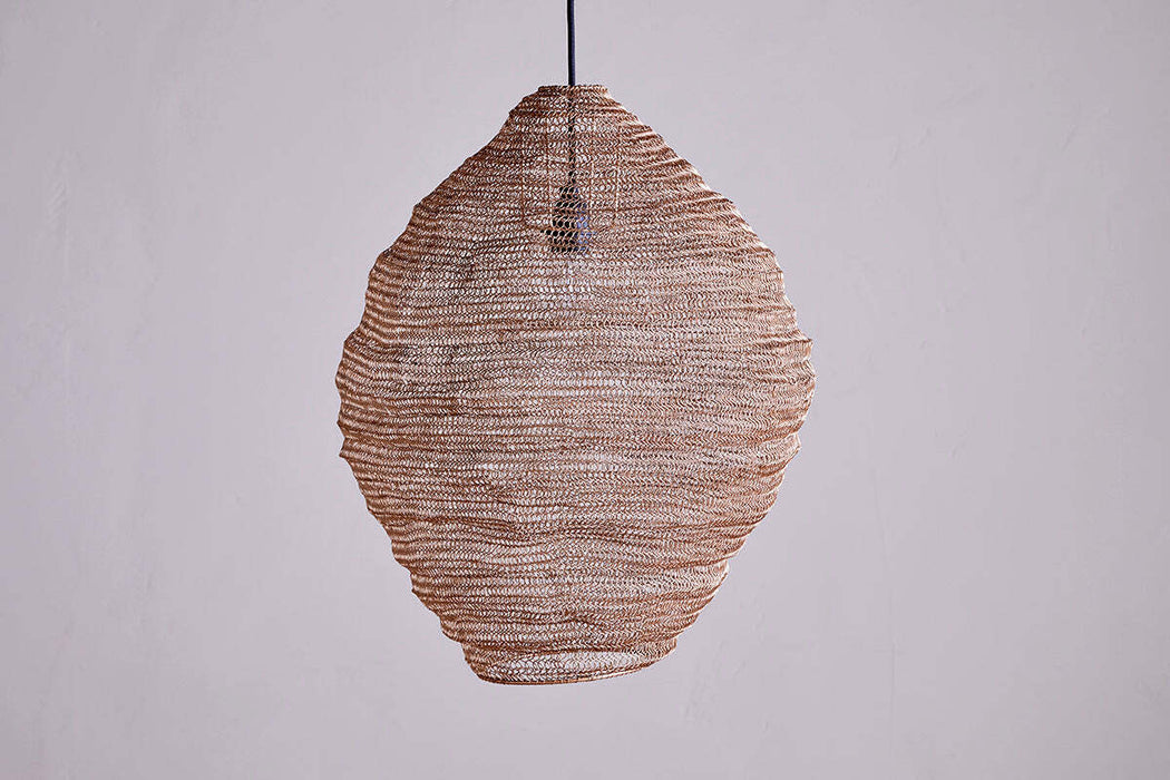 Mukuni Wire Lampshade Brass Large