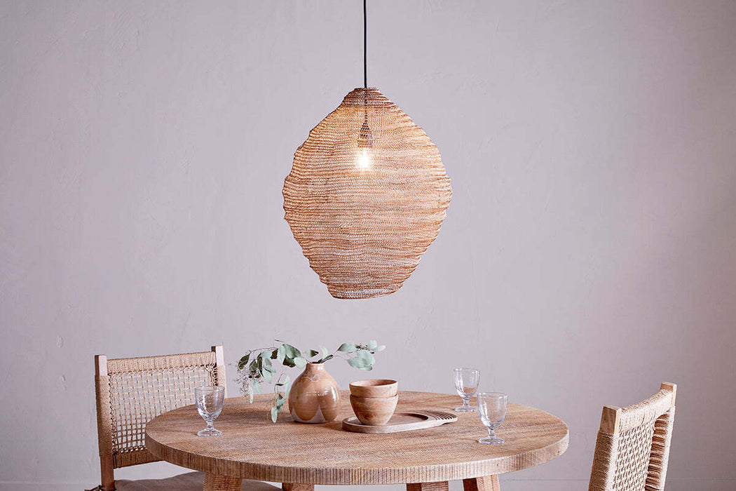 Mukuni Wire Lampshade Brass Large
