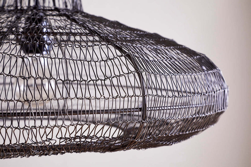 Mukuni Wire Lampshade - BronzeBlack