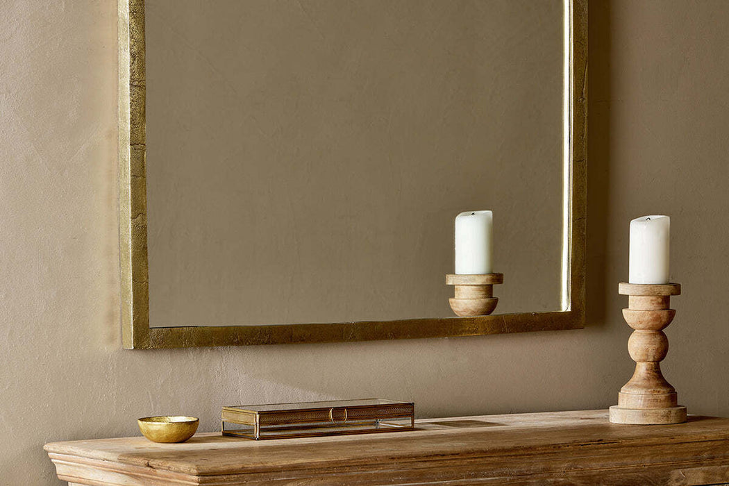 Murwara Arch Mirror Antique Brass